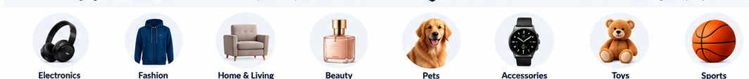 Rakupos shopping categories